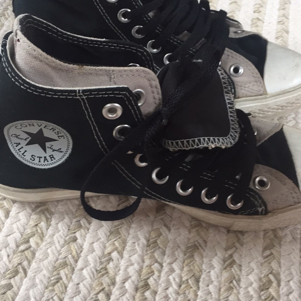Converse high top multi layer used sz women’s 9